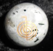 Rainbow Moonstone Reiki Sphere 