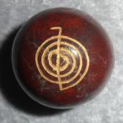 Red Jasper Reiki Sphere 