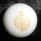 Snow Quartz Reiki Sphere 