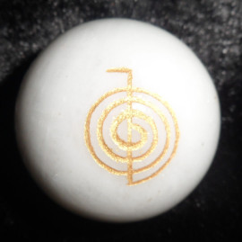 Snow Quartz Reiki Sphere 