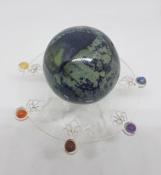 Natural Vivianite Sphere