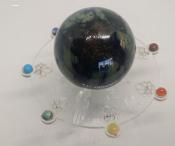 Natural Vivianite Sphere