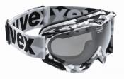 Uvex Apache Pro Ski Goggles - Camo White / DL Speric Silver Mirror