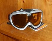 Uvex Comanche Optic Ski / Snowboarding Goggles - Alu Chrome Silver goldlite S1 