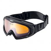 Uvex F2  Ski / Snowboarding Goggles -  Black Met / Goldgreen S3