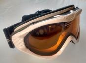 Uvex Onyx Ski / Snowboarding Goggles - Perl Rose double lens goldlite S1 